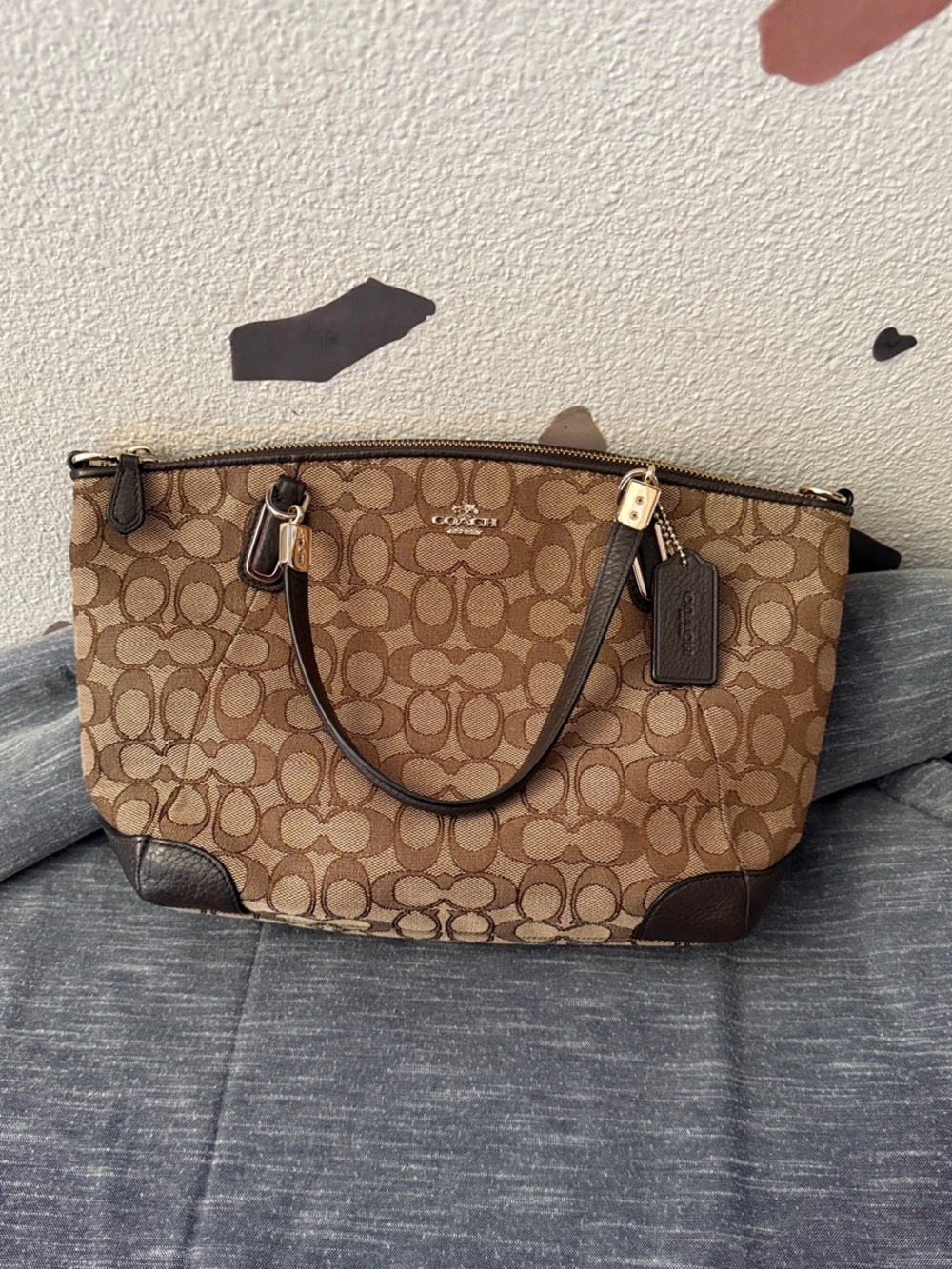 EUC Coach Canvas Bag